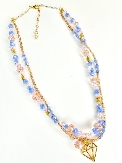 Pastel Layered Necklace