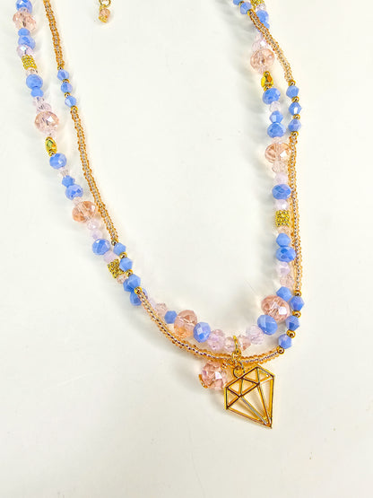 Pastel Layered Necklace