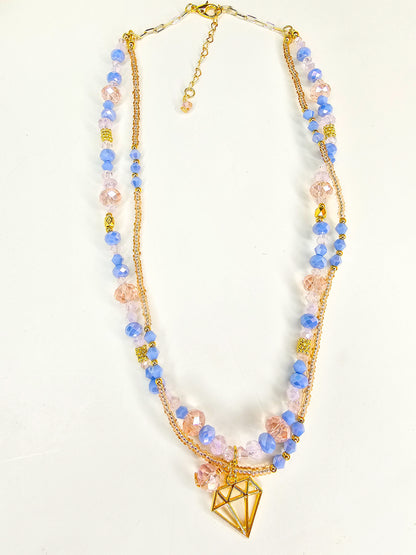 Pastel Layered Necklace