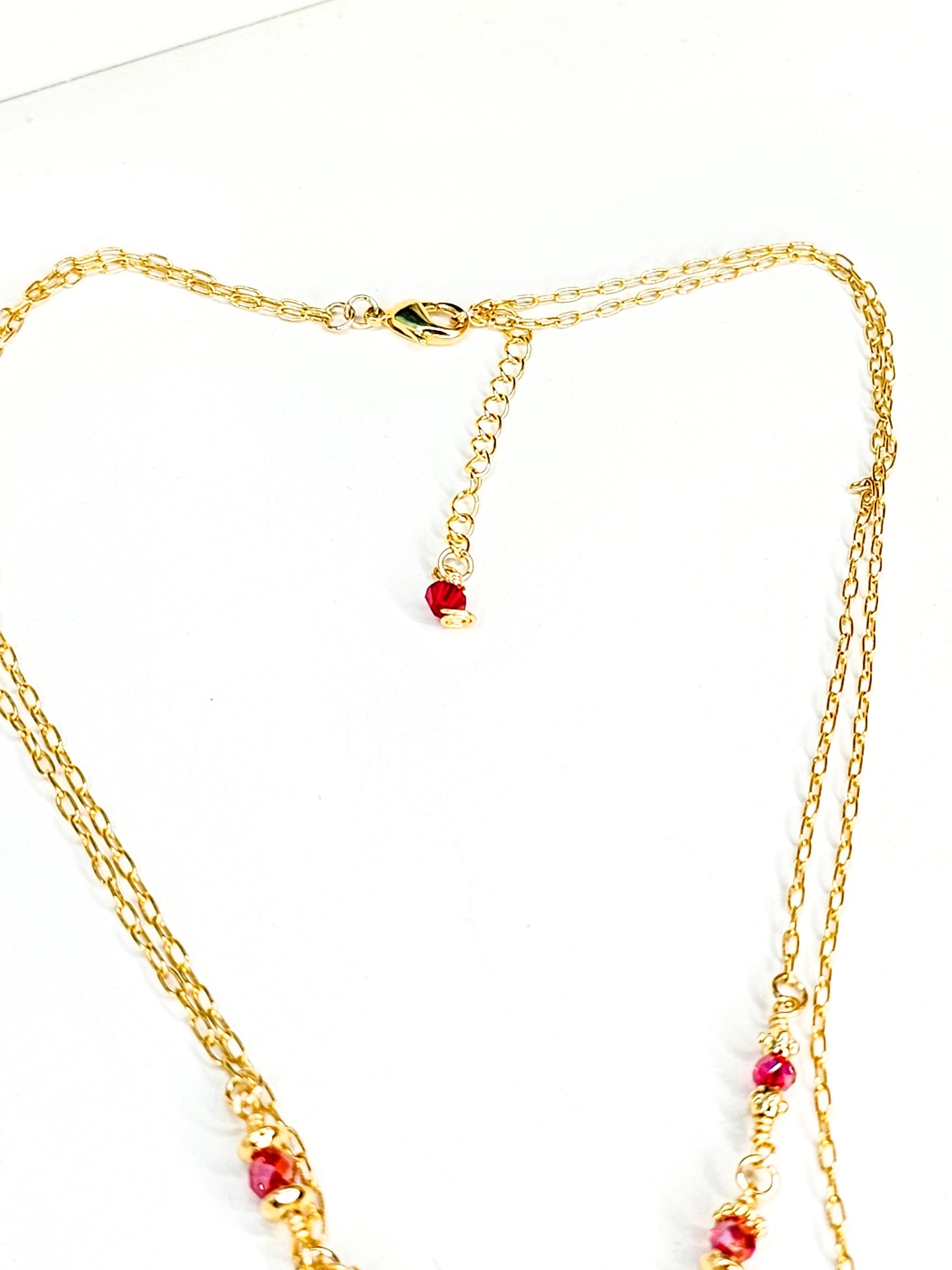 Strawberry Layered Necklace