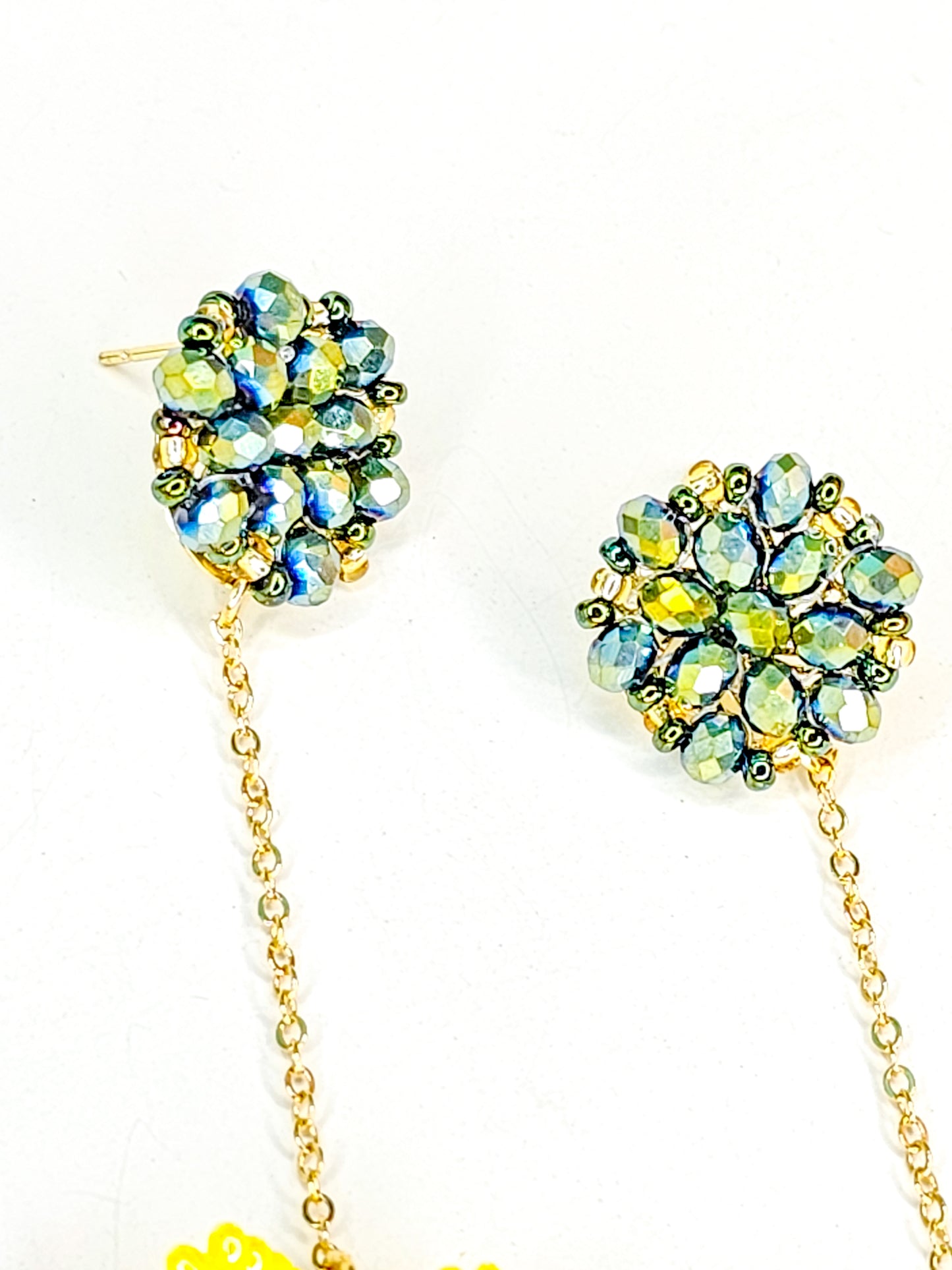 Sunflower Long Earrings