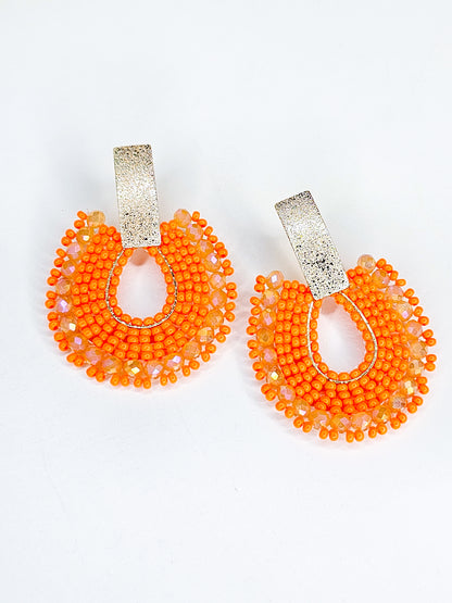 Summer Colors Teardrop Earrings