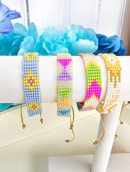 Colorful Loom Beaded Bracelet