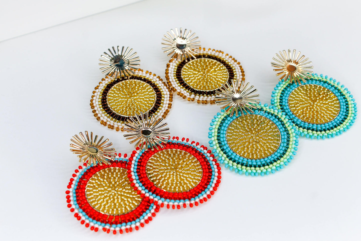 Full Sun Statement Earrings