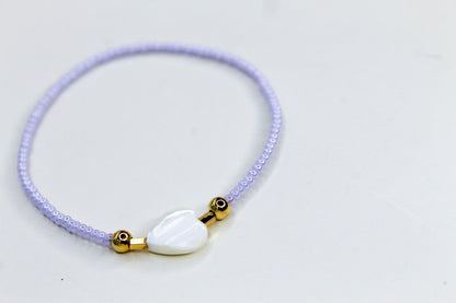 purple bracelet