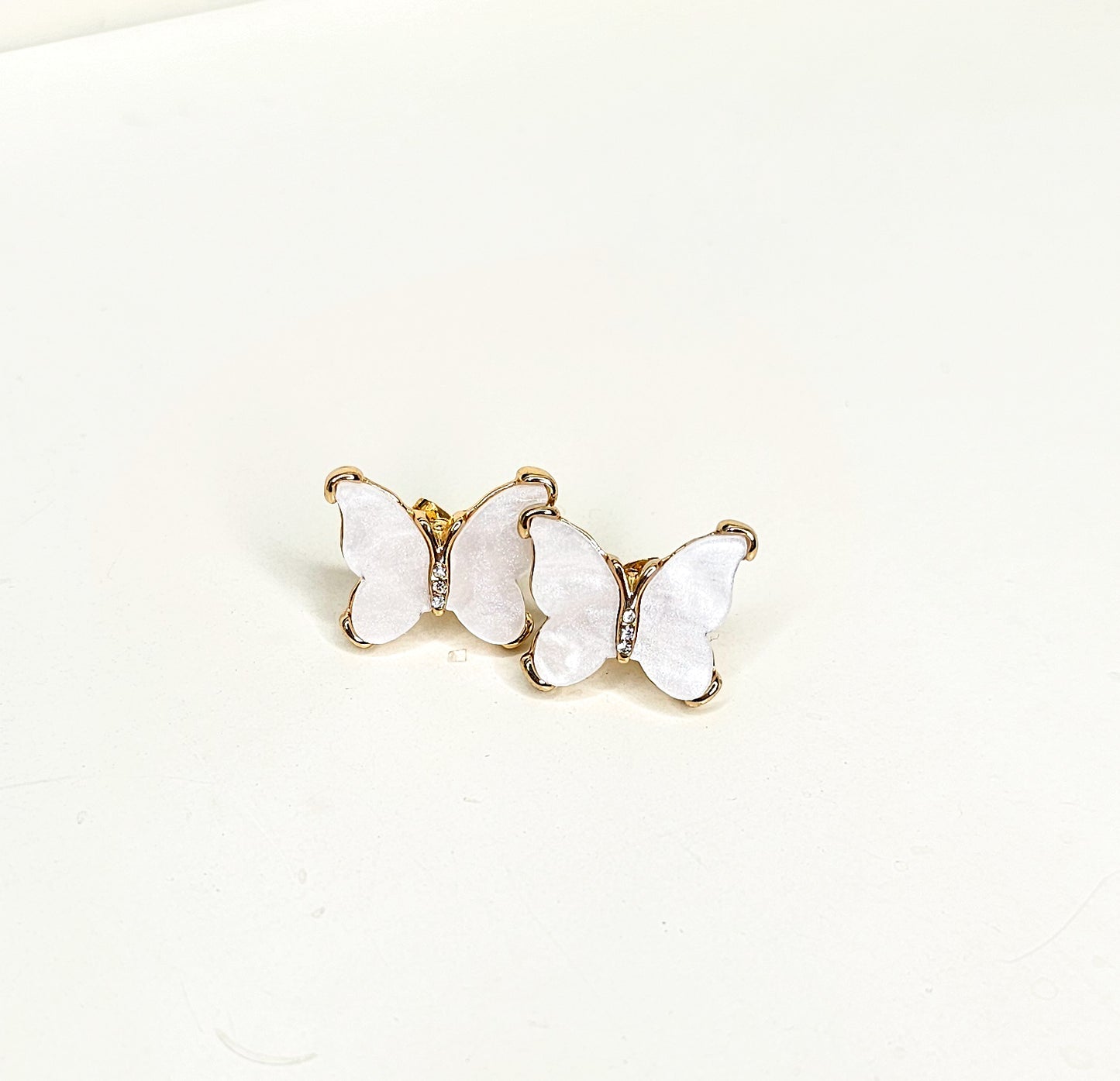 Butterfly Minimalist Stud Earrings