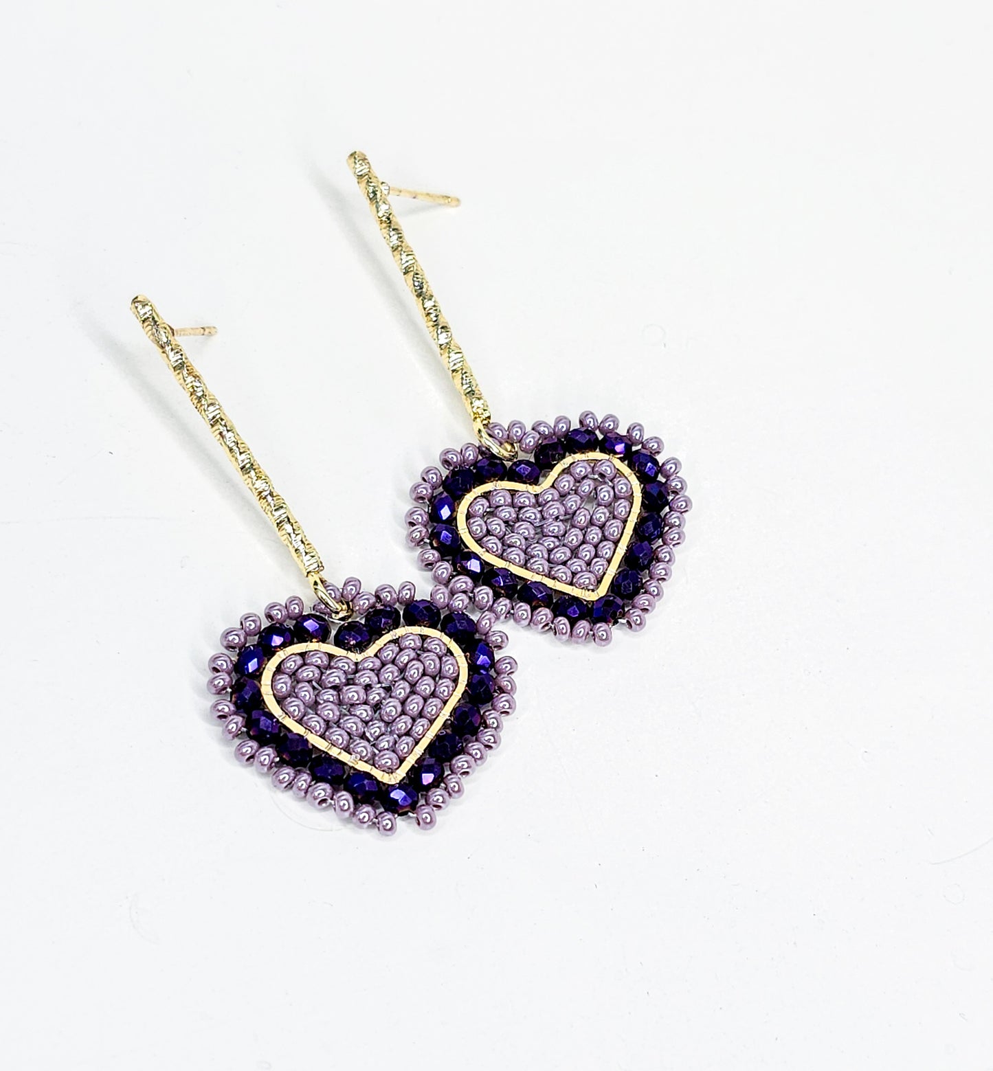 Heart Long Earrings