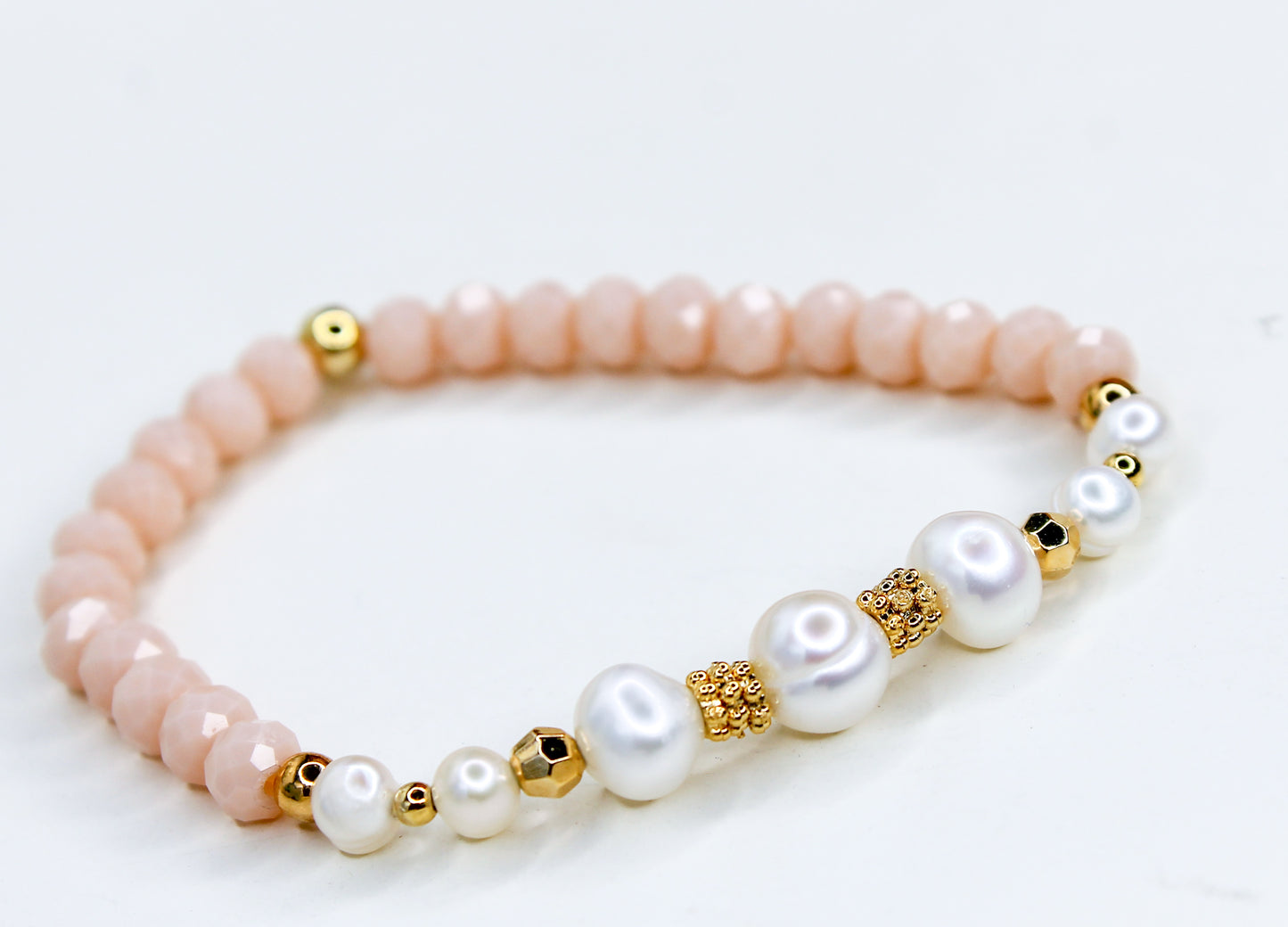 Pearl & Crystal Bracelet