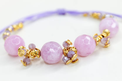 Pink Agata Bracelet