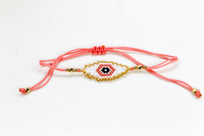 Beaded Evil Eye, Fashion  Protection Bracelet