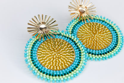 Full Sun Statement Earrings