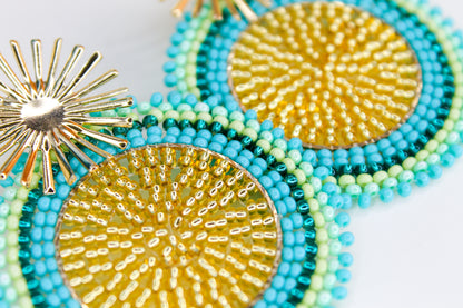 Full Sun Statement Earrings