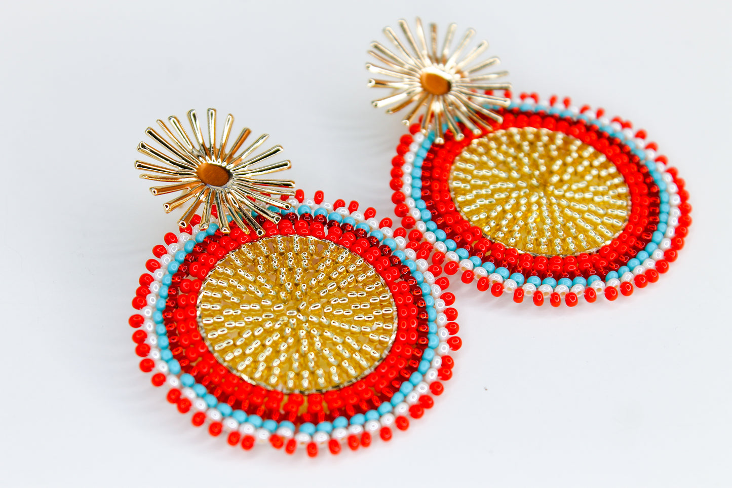 Full Sun Statement Earrings