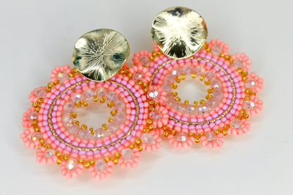 Floral Artisan Earrings