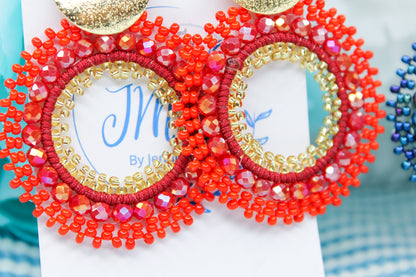 Gran Sol Beaded Earrings