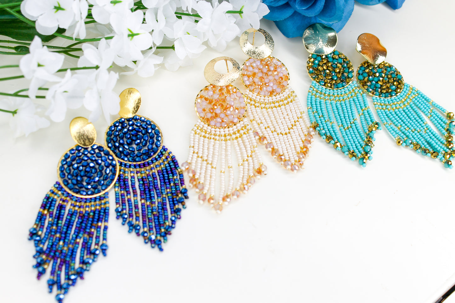 Tassel Statement Earrings