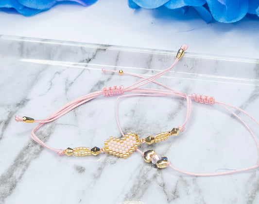 pink bracelet sets